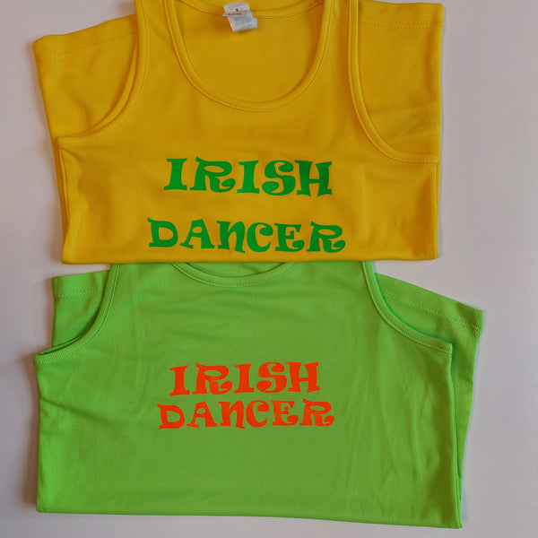 Irish Dancing vest top
