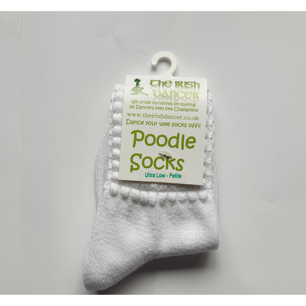 Point and Turn (turnout) Poodle Socks - Ultra Low